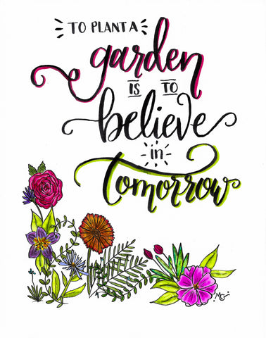 "Garden is Hope" Illustration